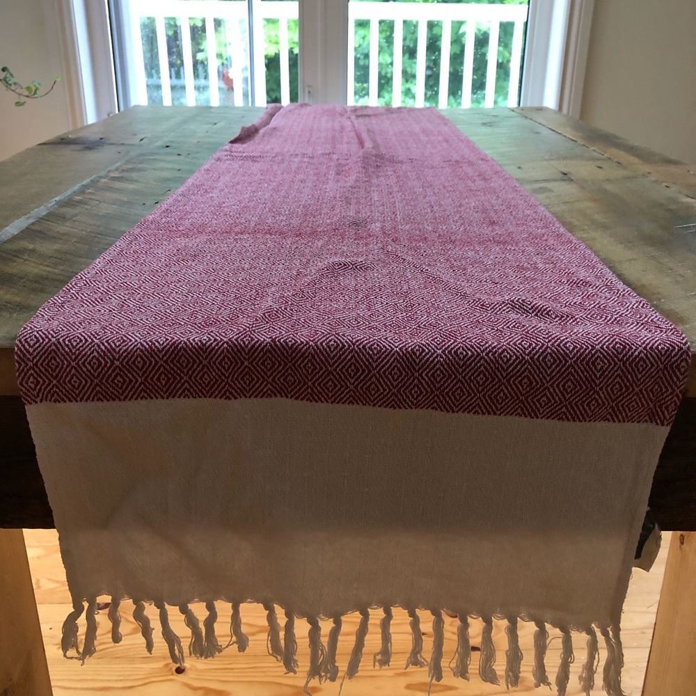 Beautiful Woven Table Runner - Picture 2 of 5